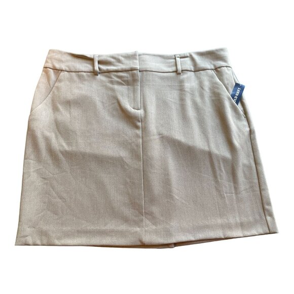 Old Navy Stretch Pencil Skirt with Pockets, Zipper and Hidden Button Closure 16 - Picture 1 of 6